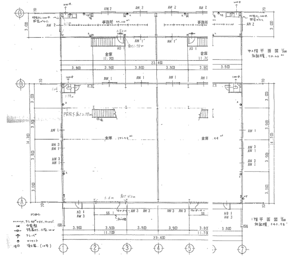 【売却済】若松町倉庫の貸し倉庫（貸倉庫）・賃貸倉庫の図面