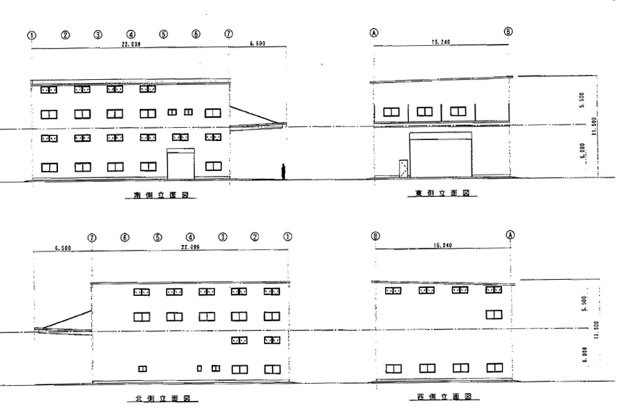 【売却済】坂戸Ⅰ倉庫の貸し倉庫（貸倉庫）・賃貸倉庫の図面