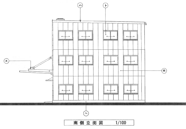 【売却済】武蔵新城倉庫の貸し倉庫（貸倉庫）・賃貸倉庫の図面