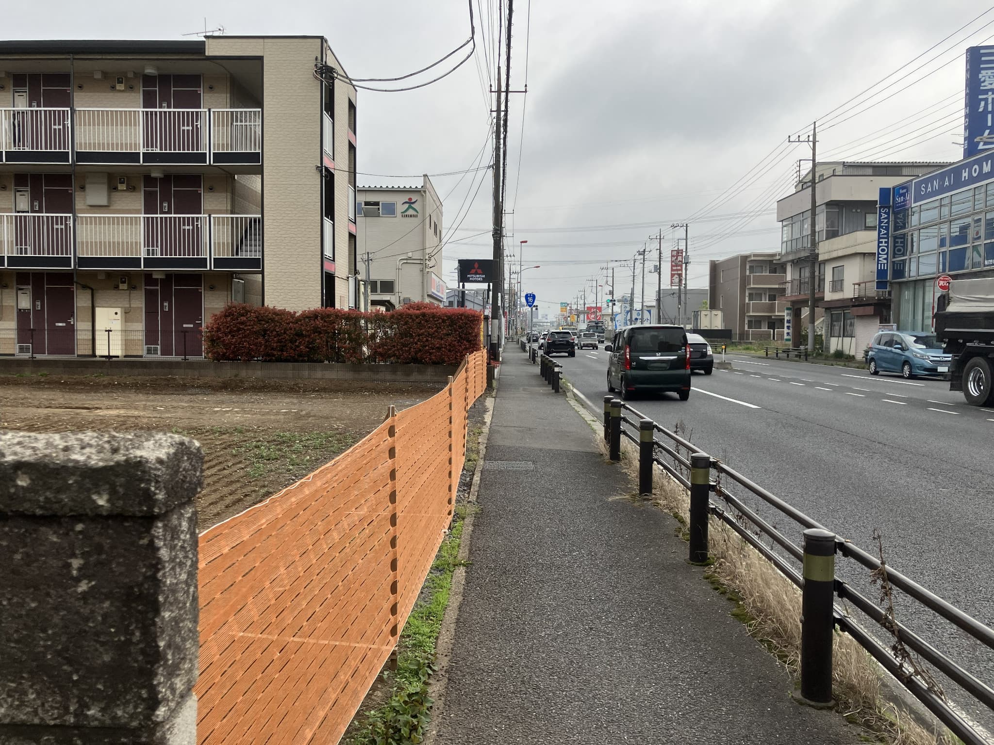 川越事業用地の貸し倉庫（貸倉庫）・賃貸倉庫の外観
