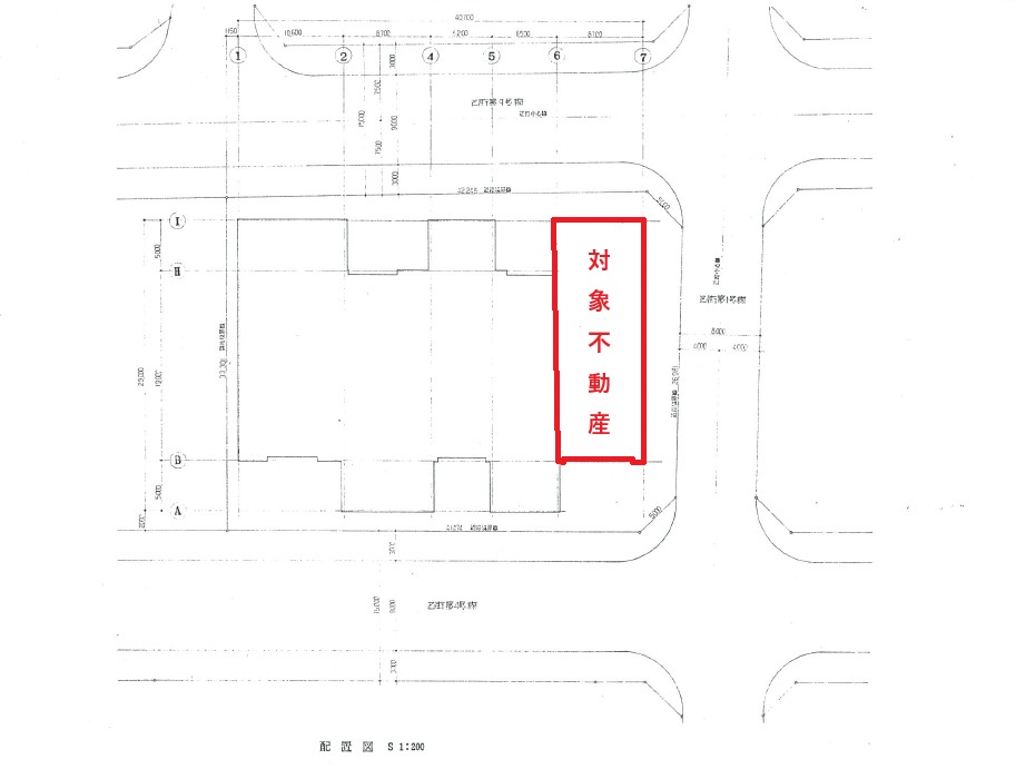 【売却済】小松川工場(区分所有建物)の貸し倉庫（貸倉庫）・賃貸倉庫の図面