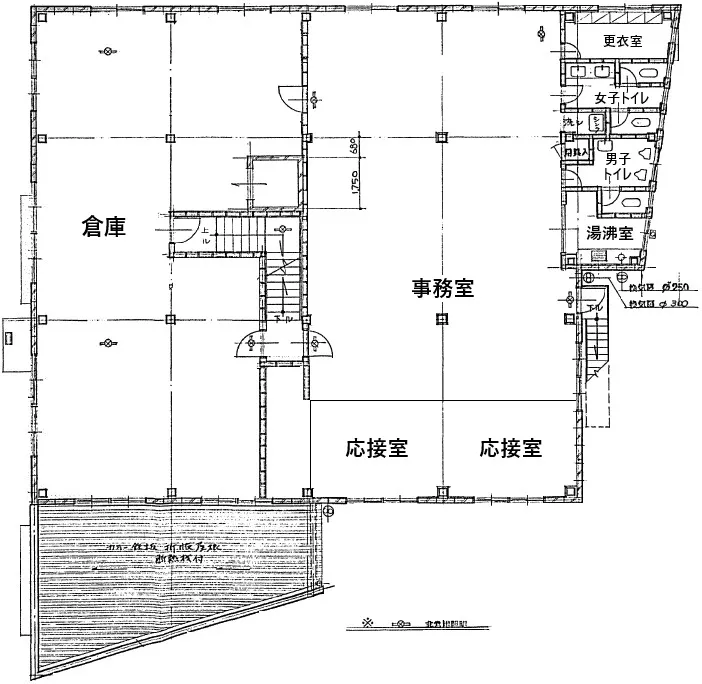南鳩ヶ谷倉庫の貸し倉庫（貸倉庫）・賃貸倉庫の図面
