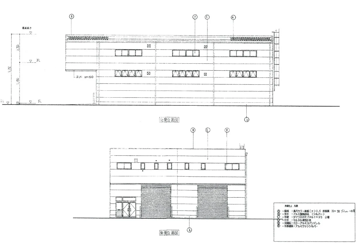 稲毛倉庫の貸し倉庫（貸倉庫）・賃貸倉庫の図面
