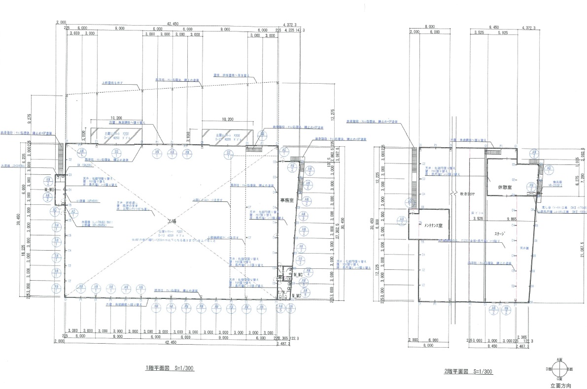 【売却済】関宿工場の貸し倉庫（貸倉庫）・賃貸倉庫の図面